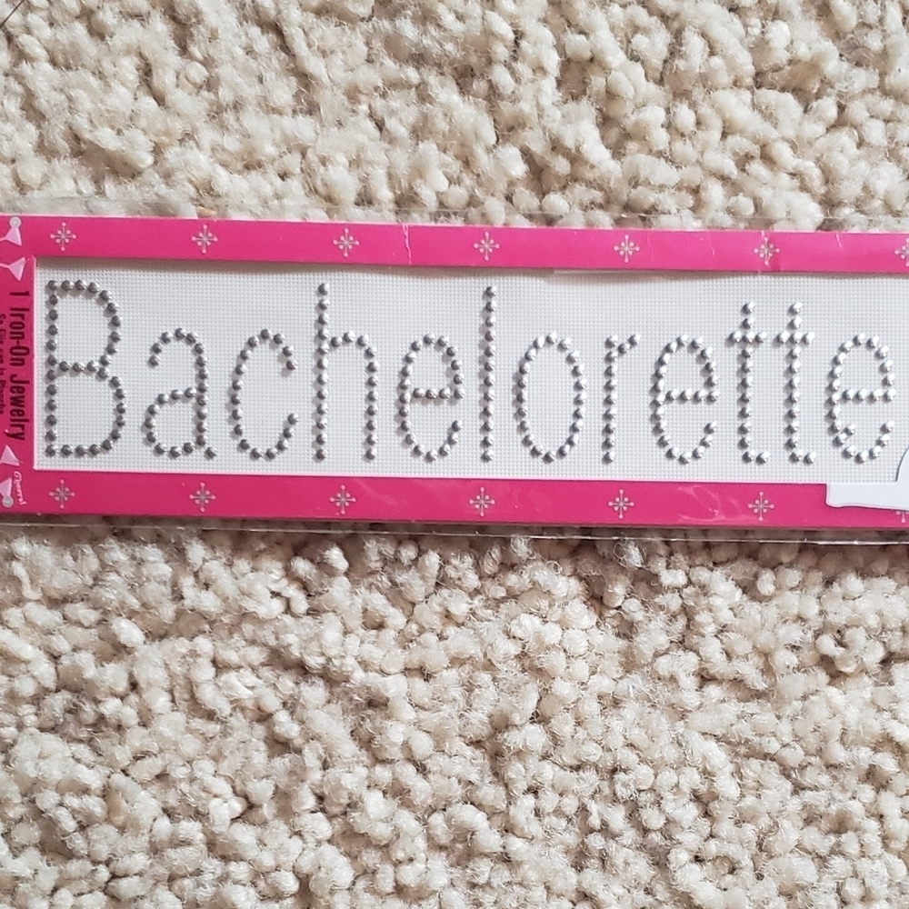 Bachelorette Iron On Applique (Set of 5)